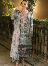 Gulkari By Asifa & Nabeel Embroidered Lawn 3 Piece Unstitched Suit AN25G D-GKL-06 ARABELLA